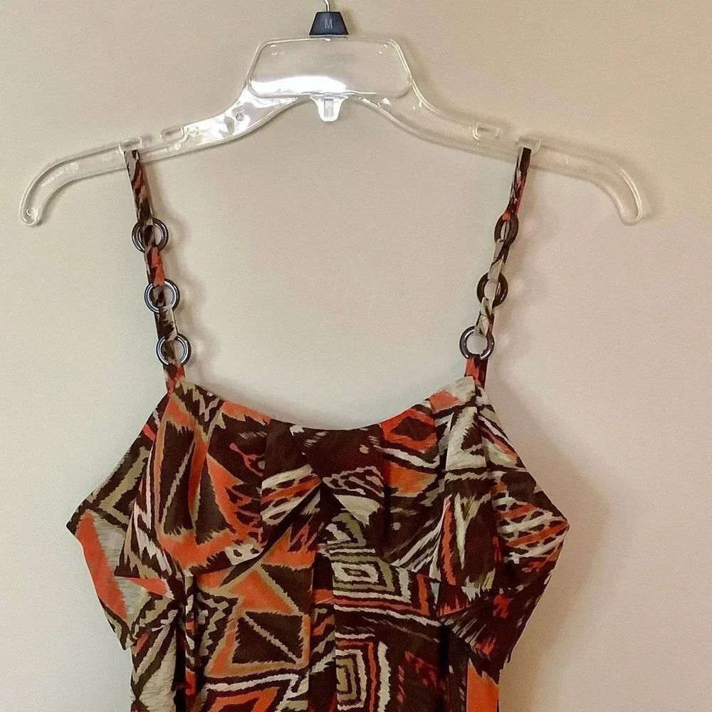 Nine West Maxi Sundress, Vintage by Classic Style, Size 8 - Picture 3 of 10